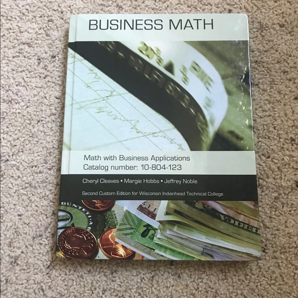 Business Math Textbook - Picture 1 of 2